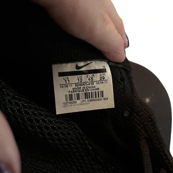 New 2011 Authentic Nike Air Foamposite Pro Electric Blue - Picture 9 of 10